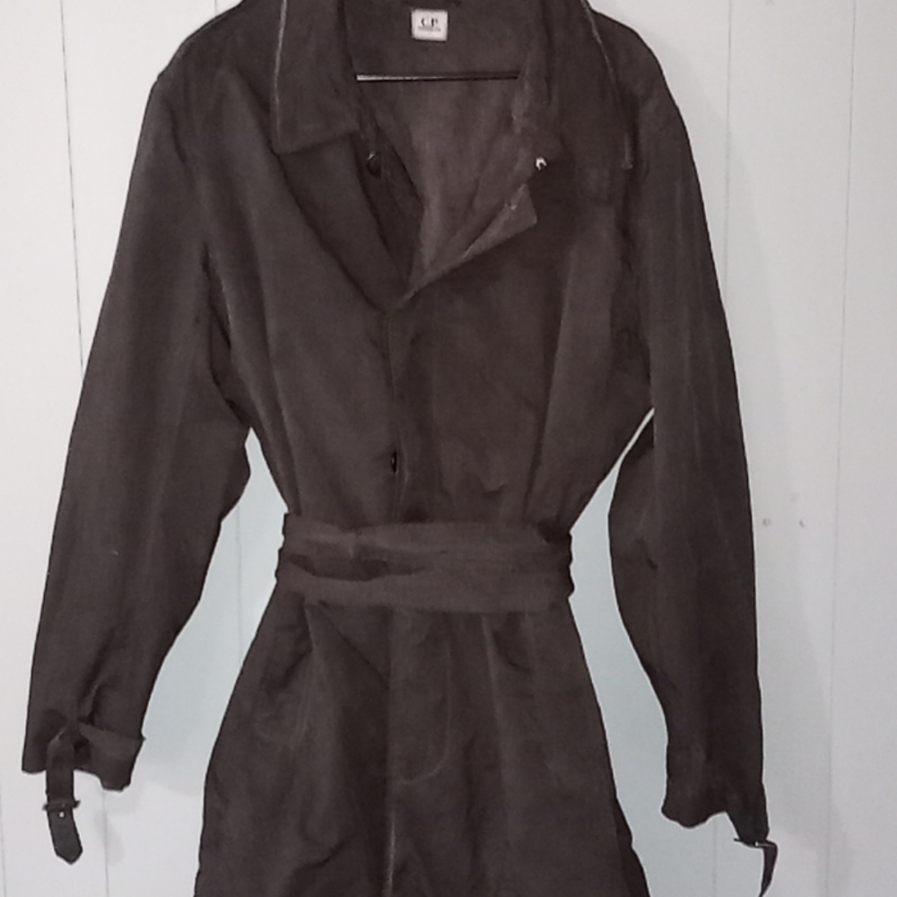 Black trench coat